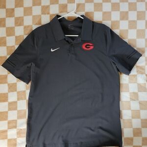 Nike Men's Georgia Bulldogs Polo Shirt Size Medium